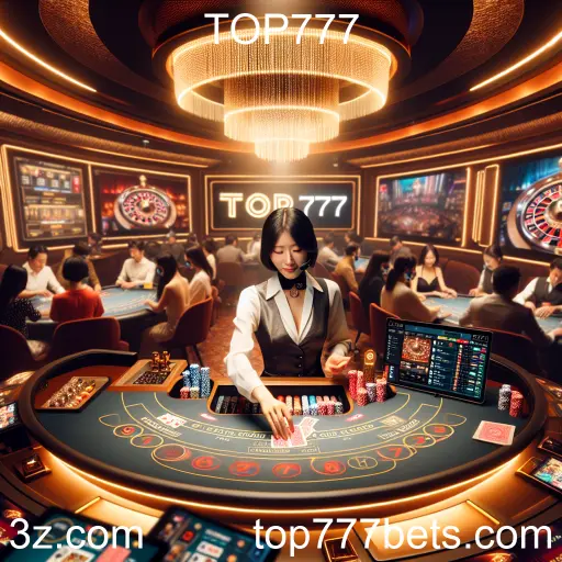 A Emoção do Cassino ao Vivo no TOP777